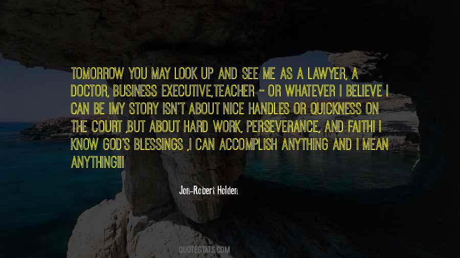 Quotes About Faith And Blessings #55721