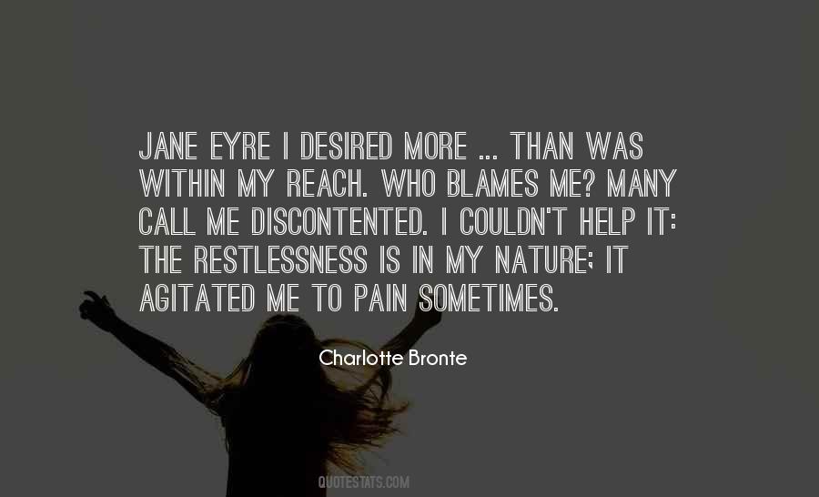 Jane Eyre's Quotes #1128116