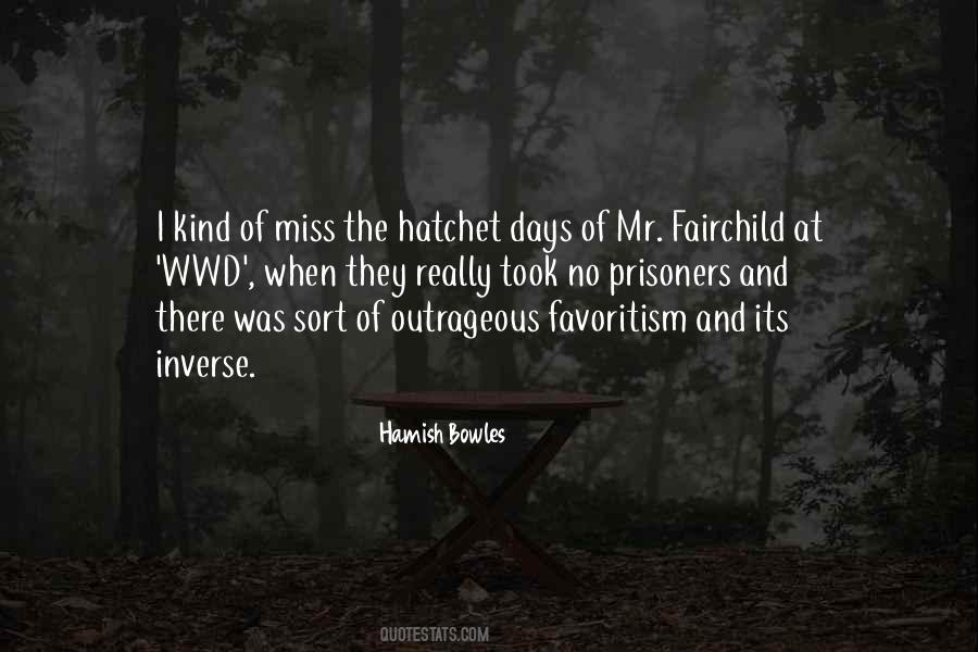 Quotes About Fairchild #1359573