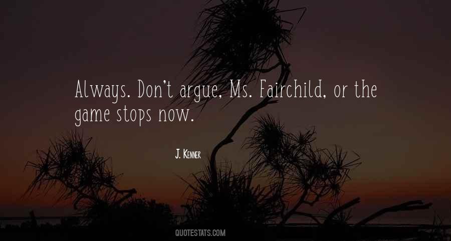 Quotes About Fairchild #1823873