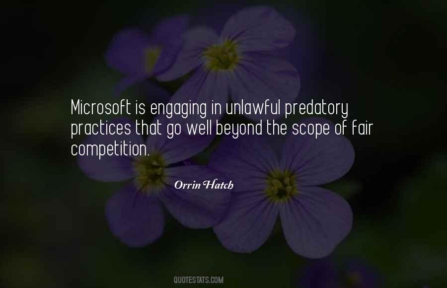 Quotes About Fair Competition #1069347