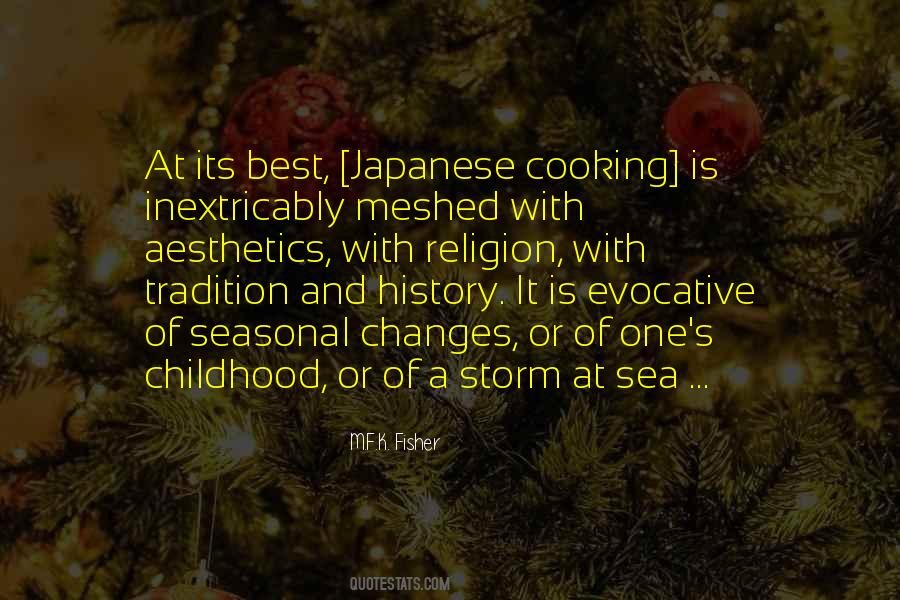 Japanese Cooking Quotes #1246415