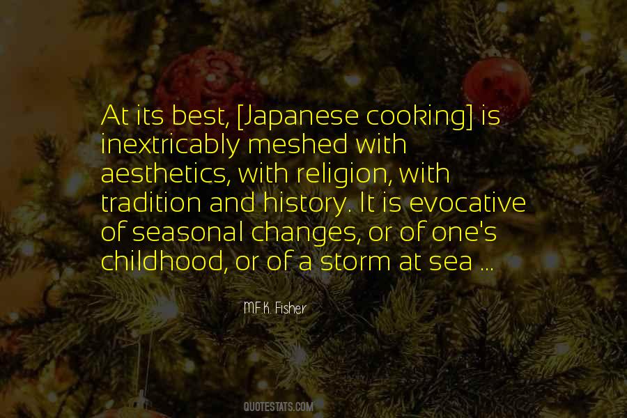 Japanese Cooking Quotes #1246415