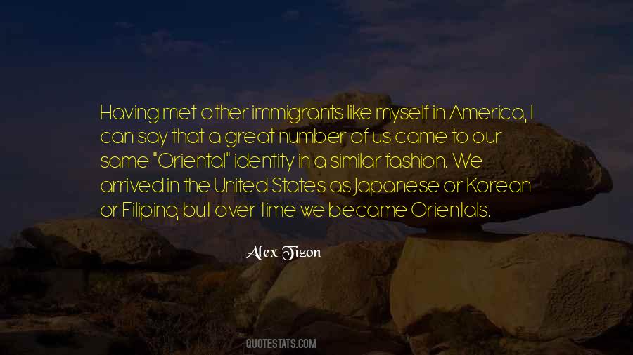 Japanese Immigrants Quotes #87212