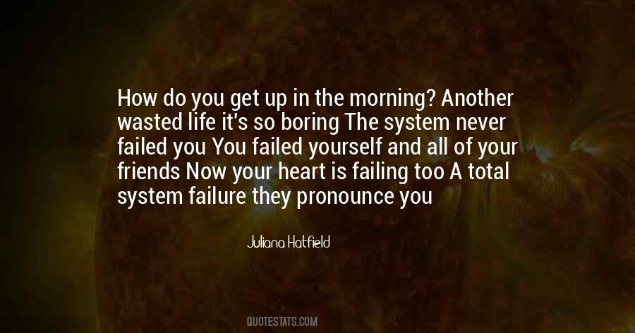 Quotes About Failing In Life #126888