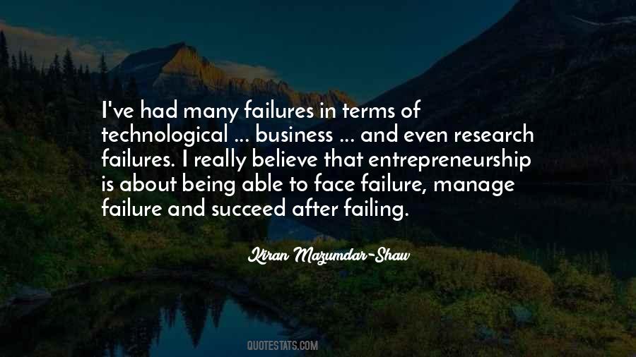 Quotes About Failing Business #461997