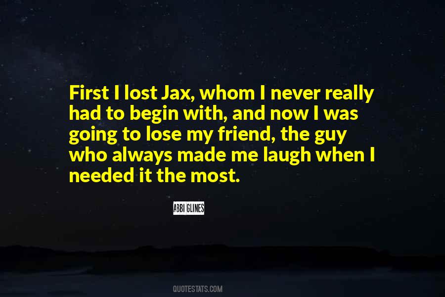 Jax Quotes #131449