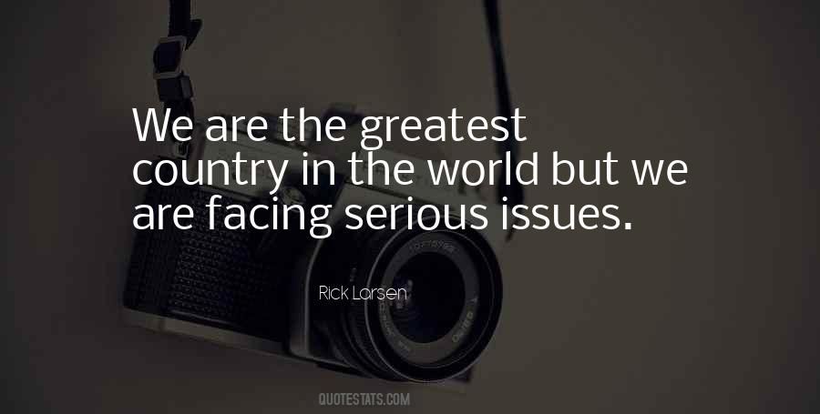 Quotes About Facing The World #1259111