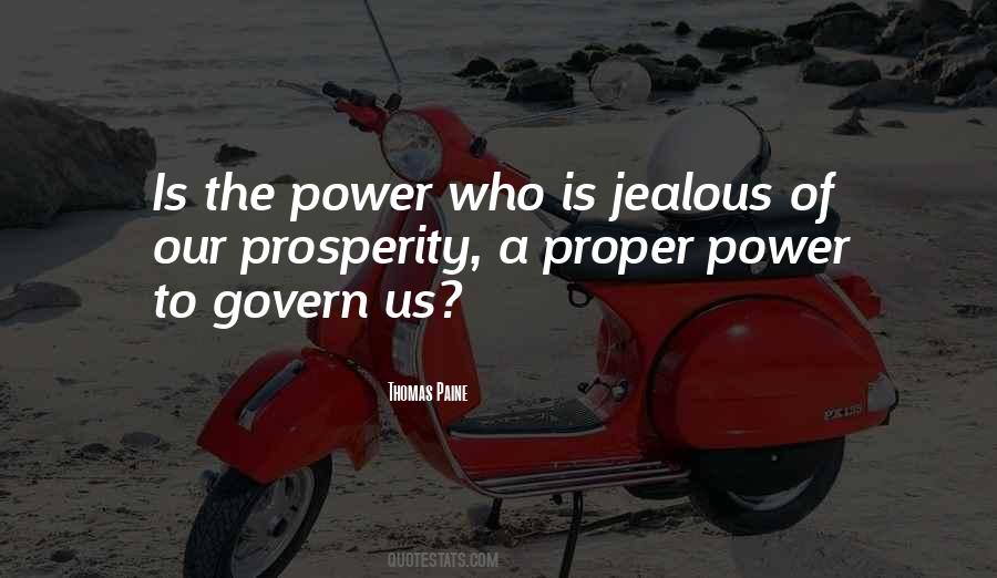 Jealous Of Us Quotes #370076