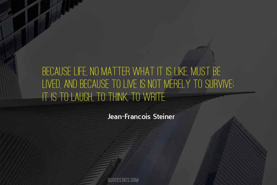 Jean Francois Quotes #1498220