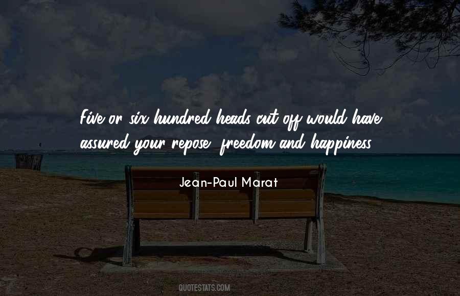 Jean Marat Quotes #303031