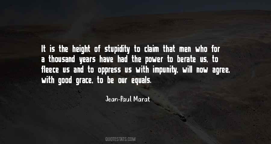 Jean Marat Quotes #806999