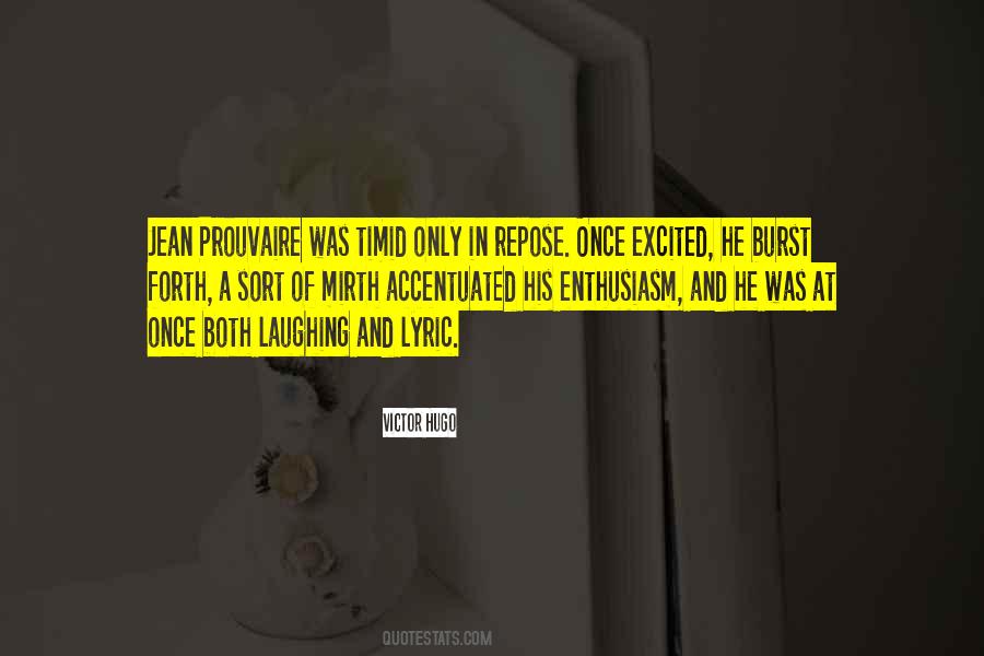 Jean Prouvaire Quotes #512544