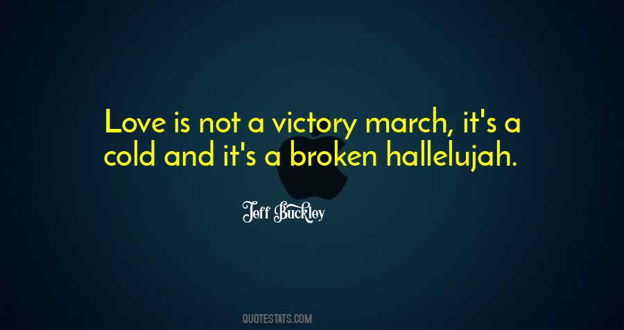 Jeff Buckley Hallelujah Quotes #423541