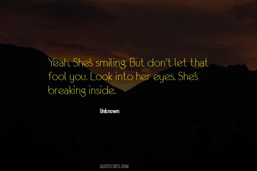 Quotes About Eyes Smiling #1699432