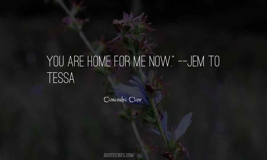 Jem Carstairs Tessa Gray Quotes #685502