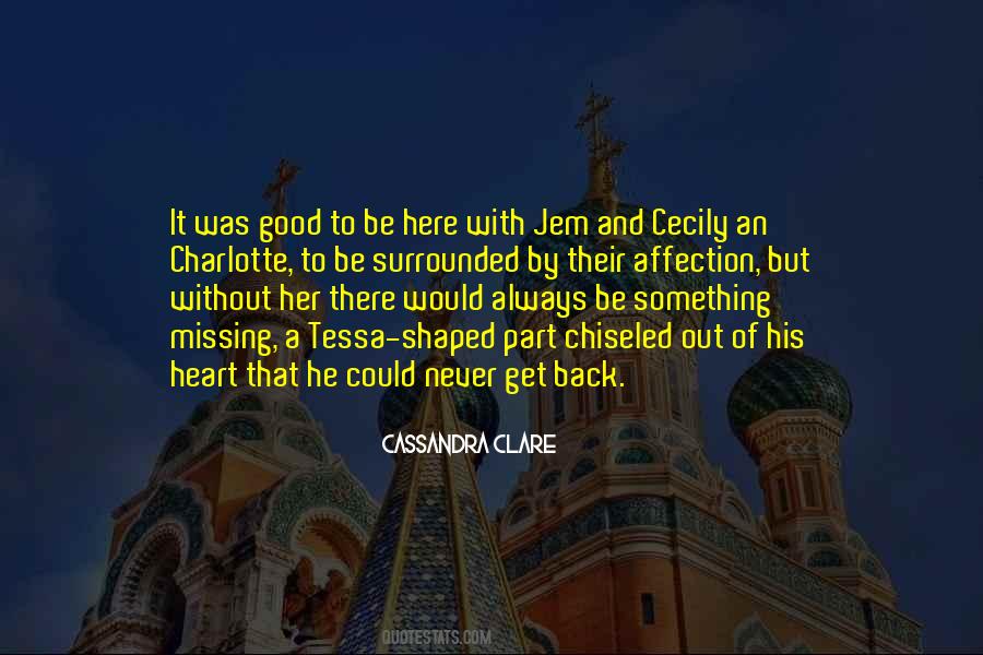 Jem Tessa Quotes #1822226