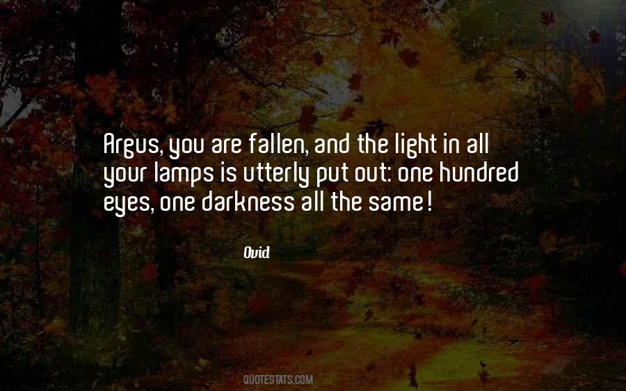 Quotes About Eyes And Darkness #533242