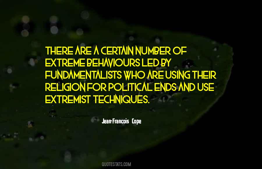 Quotes About Extreme Religion #1571188