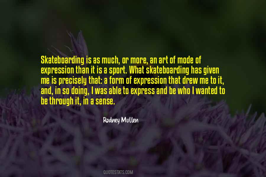 Quotes About Expression In Art #1150478