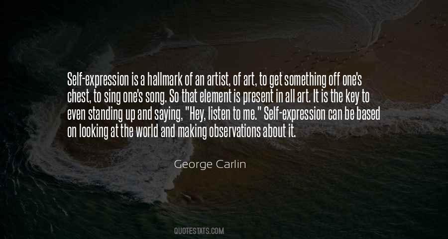 Quotes About Expression In Art #795149