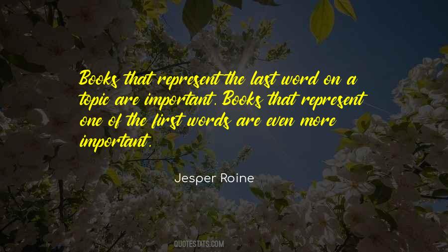 Jesper Quotes #1321136