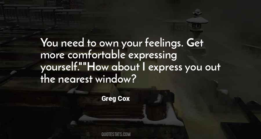 Quotes About Express Your Feelings #1048903