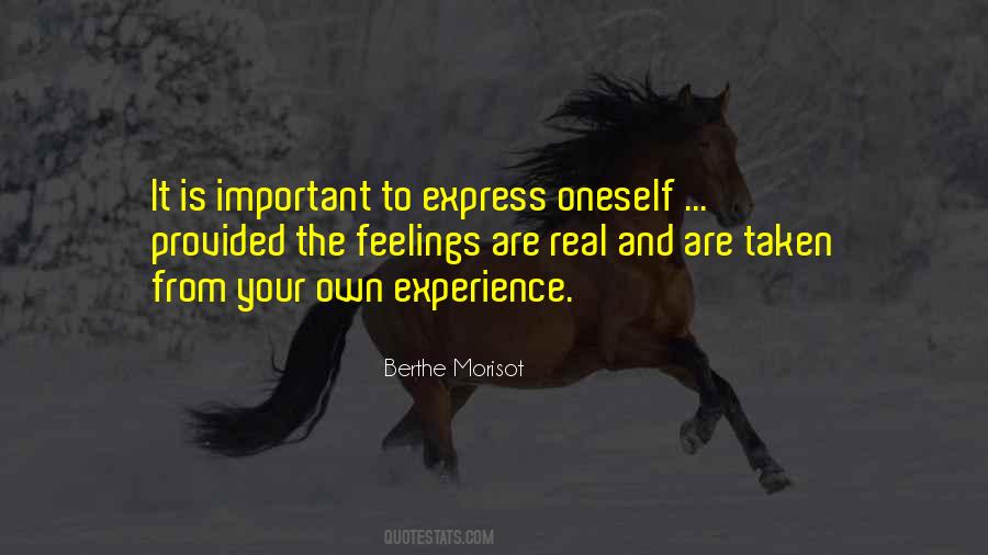 Quotes About Express Your Feelings #627306