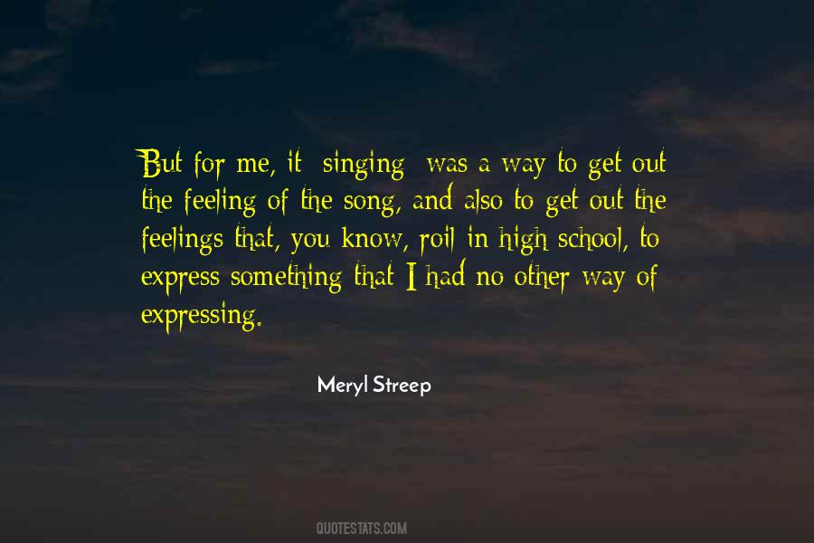 Quotes About Express Feelings #372429