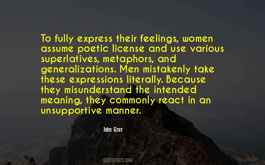 Quotes About Express Feelings #887729