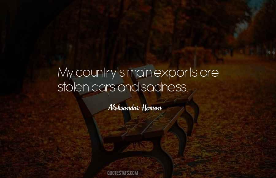 Quotes About Exports #1537122