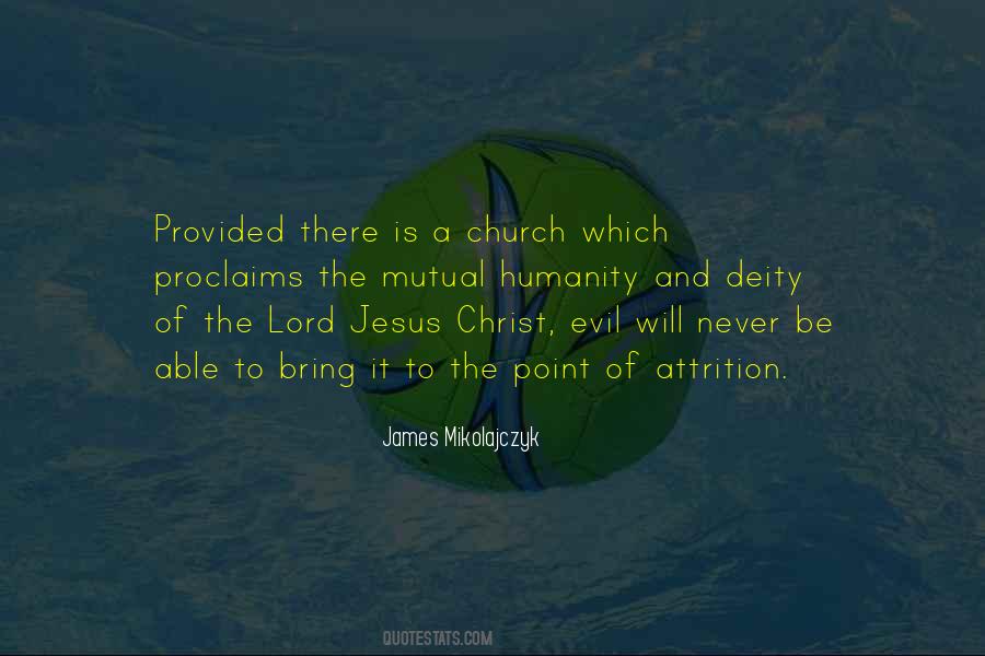 Jesus And The Church Quotes #382815