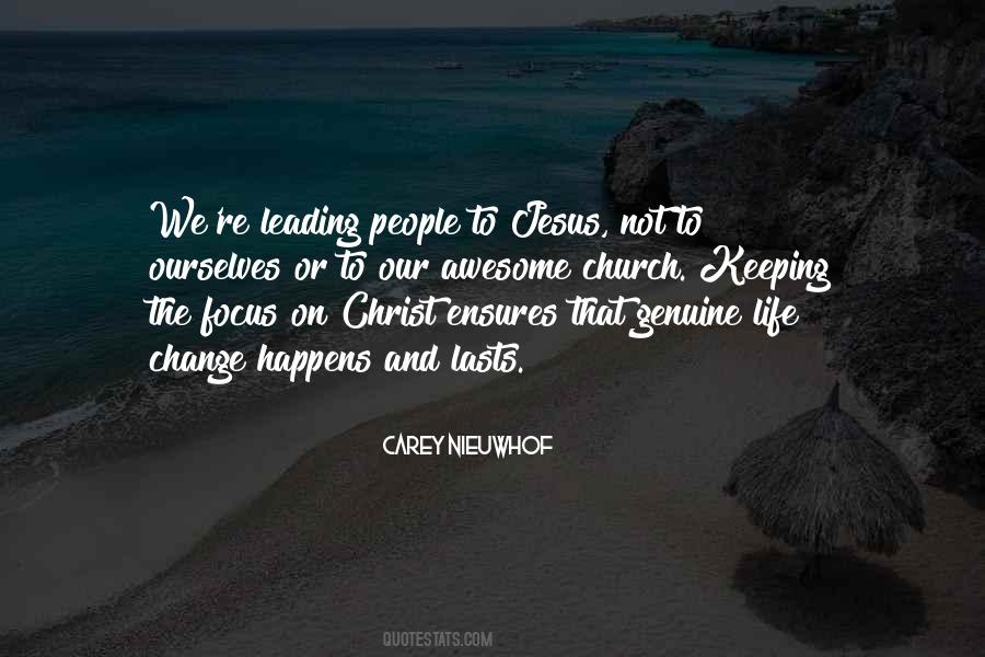 Jesus And The Church Quotes #387120