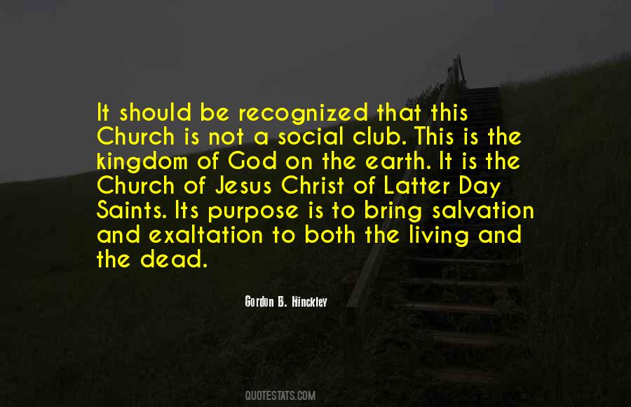 Jesus And The Church Quotes #408787