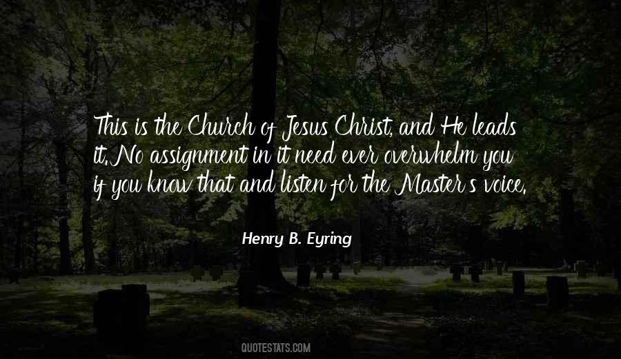 Jesus And The Church Quotes #62216