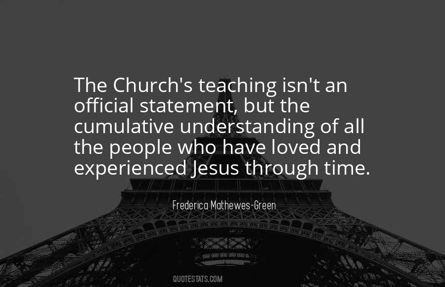 Jesus And The Church Quotes #787394