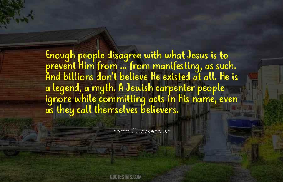 Jesus Believer Quotes #873219