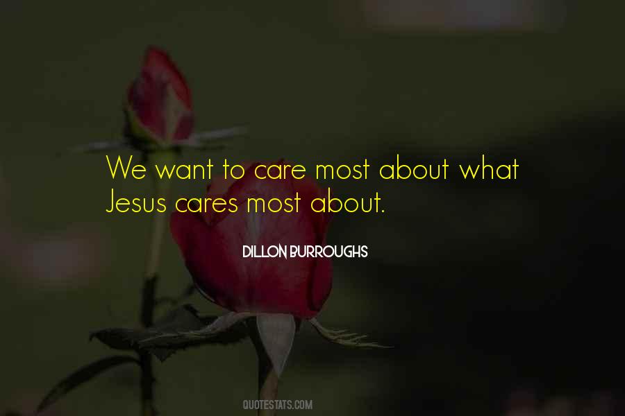 Jesus Cares Quotes #248393