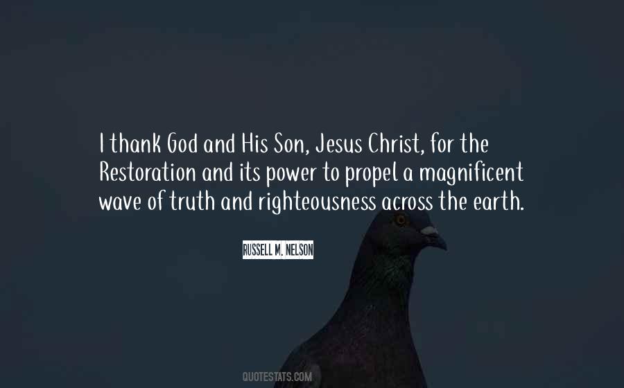 Jesus Christ The Son Of God Quotes #542886