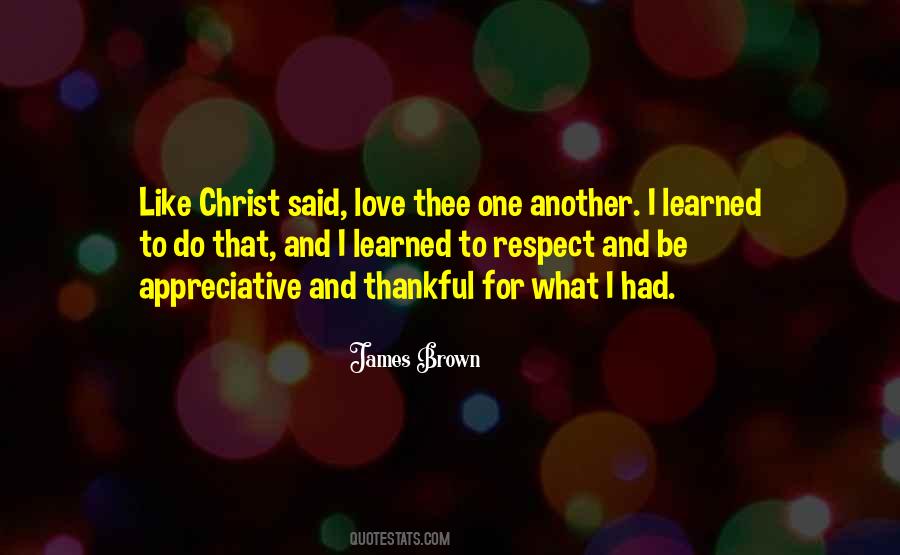 Quotes About Thankful Love #1253917