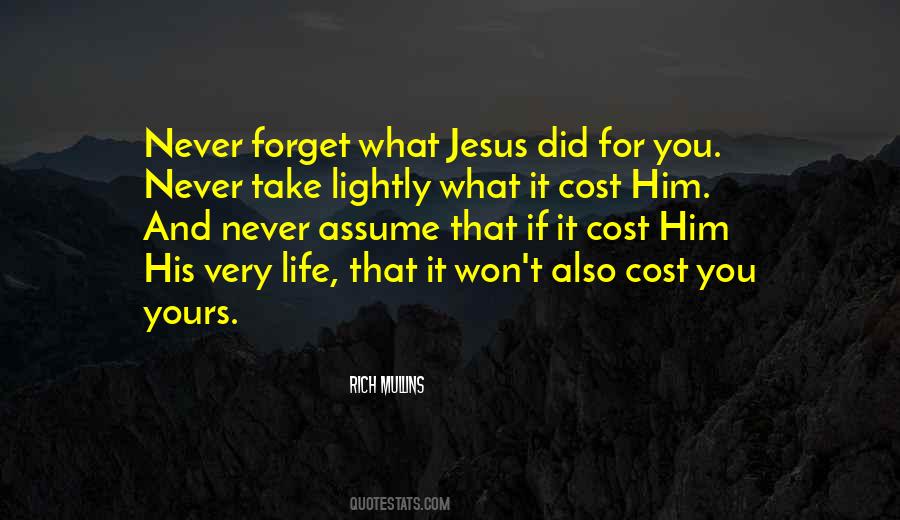 Jesus Did It Quotes #71532