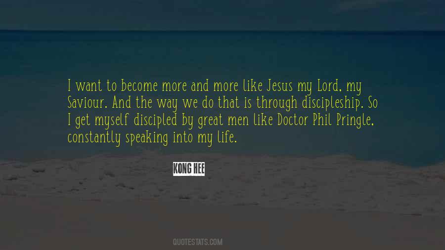 Jesus Discipleship Quotes #183271