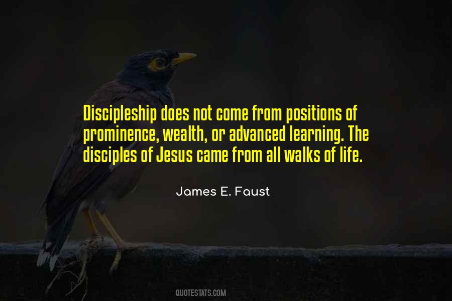 Jesus Discipleship Quotes #196395