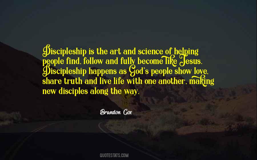 Jesus Discipleship Quotes #475665