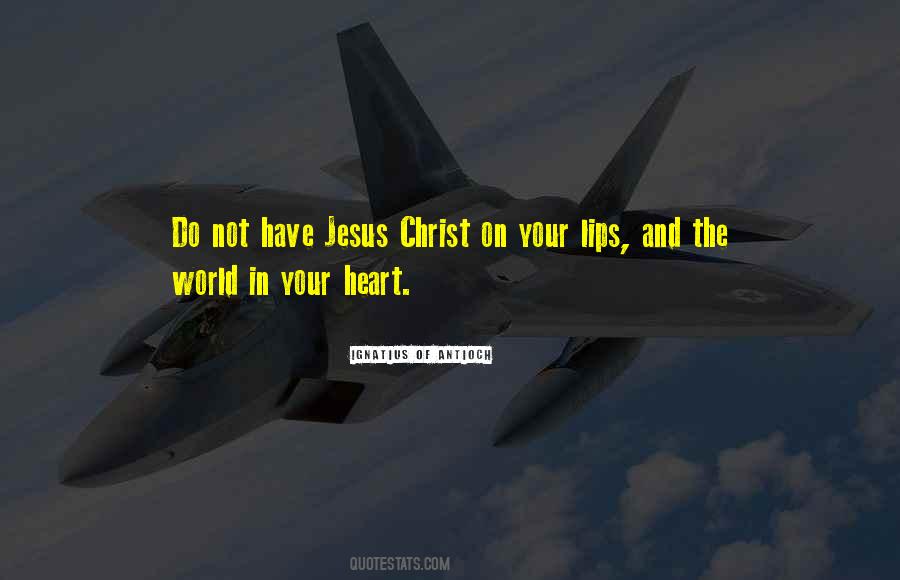 Jesus In Your Heart Quotes #821341