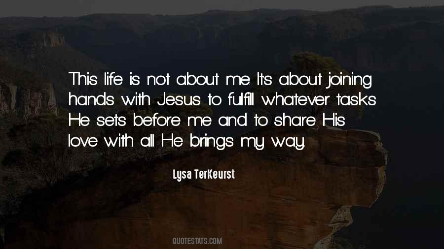 Jesus Is My All Quotes #1041166