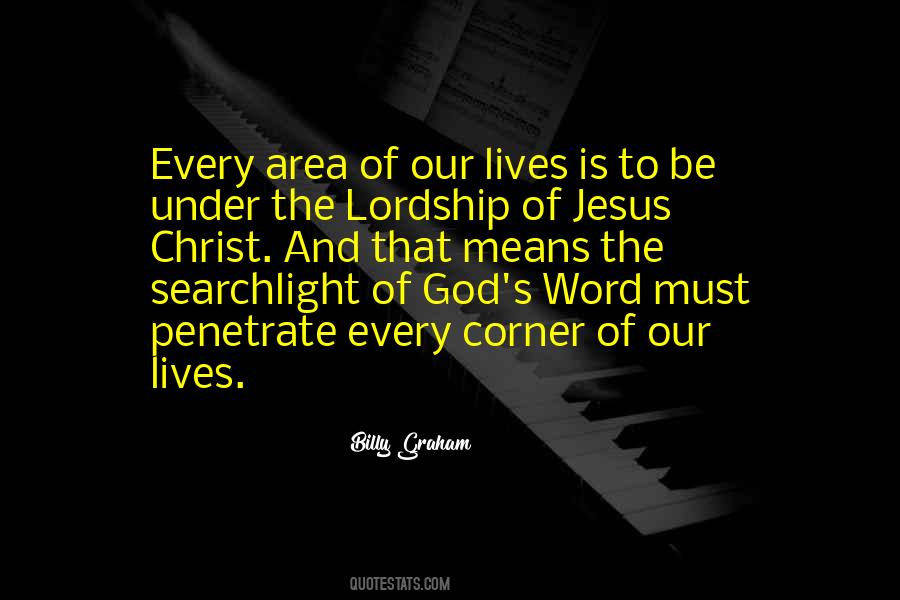 Jesus Lordship Quotes #840897