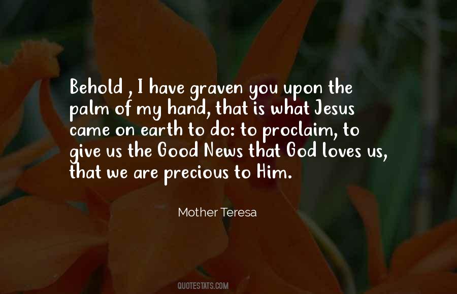 Jesus Loves Us Quotes #188110