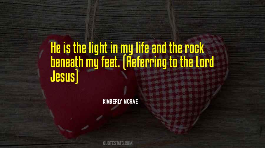 Jesus My Rock Quotes #1164326