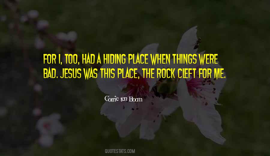 Jesus My Rock Quotes #1583132